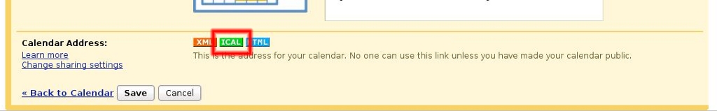 Google Calendar screen shot 03